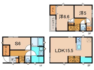 Kolet川崎馬絹3の物件間取画像